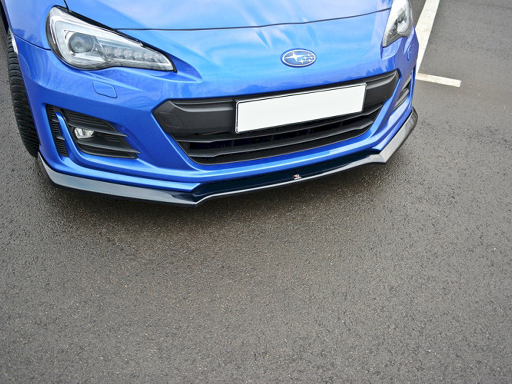 Front Splitter V.2 Subaru BRZ Facelift - Textured - 2 