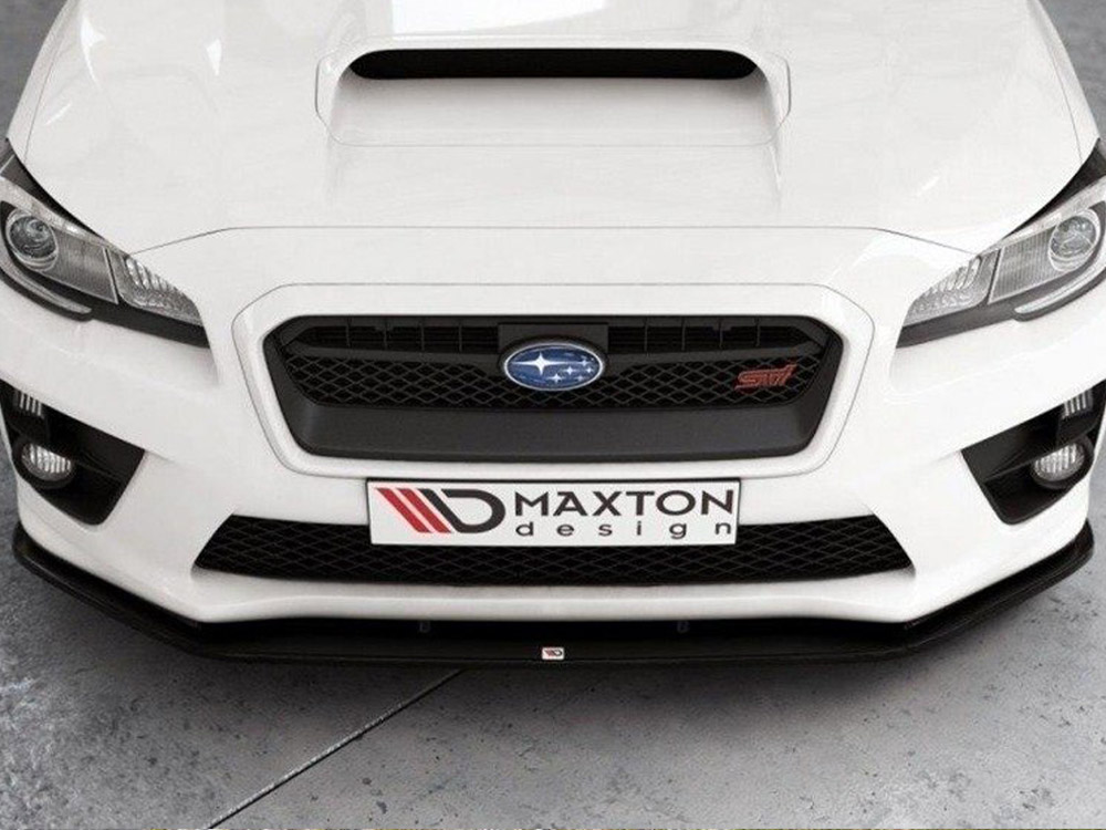 Front Splitter V.2 Subaru WRX STI - Textured - 3 