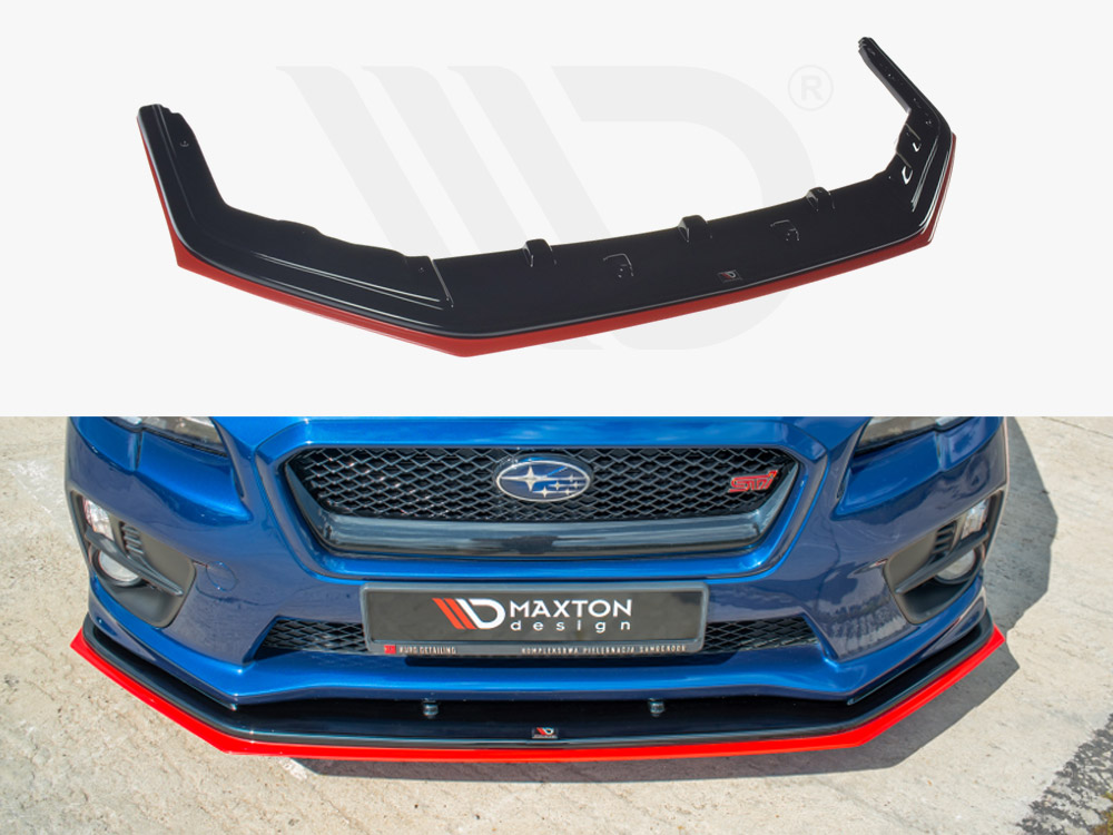 Front Splitter V.4 Subaru WRX STI - 1 