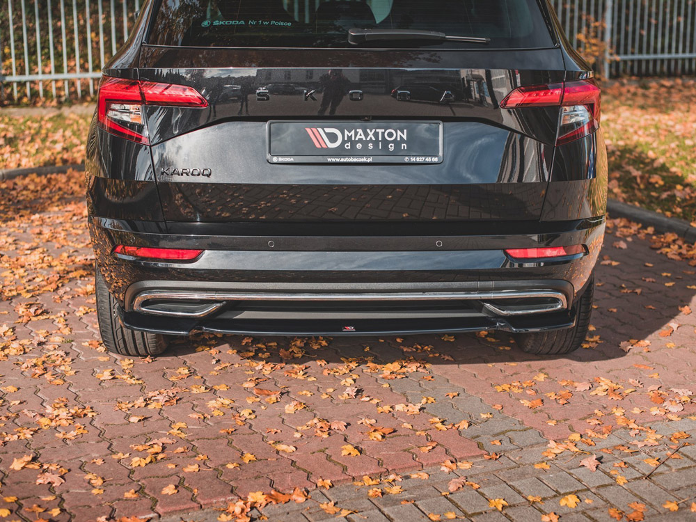 Central Rear Splitter Skoda Karoq Sportline - 3 