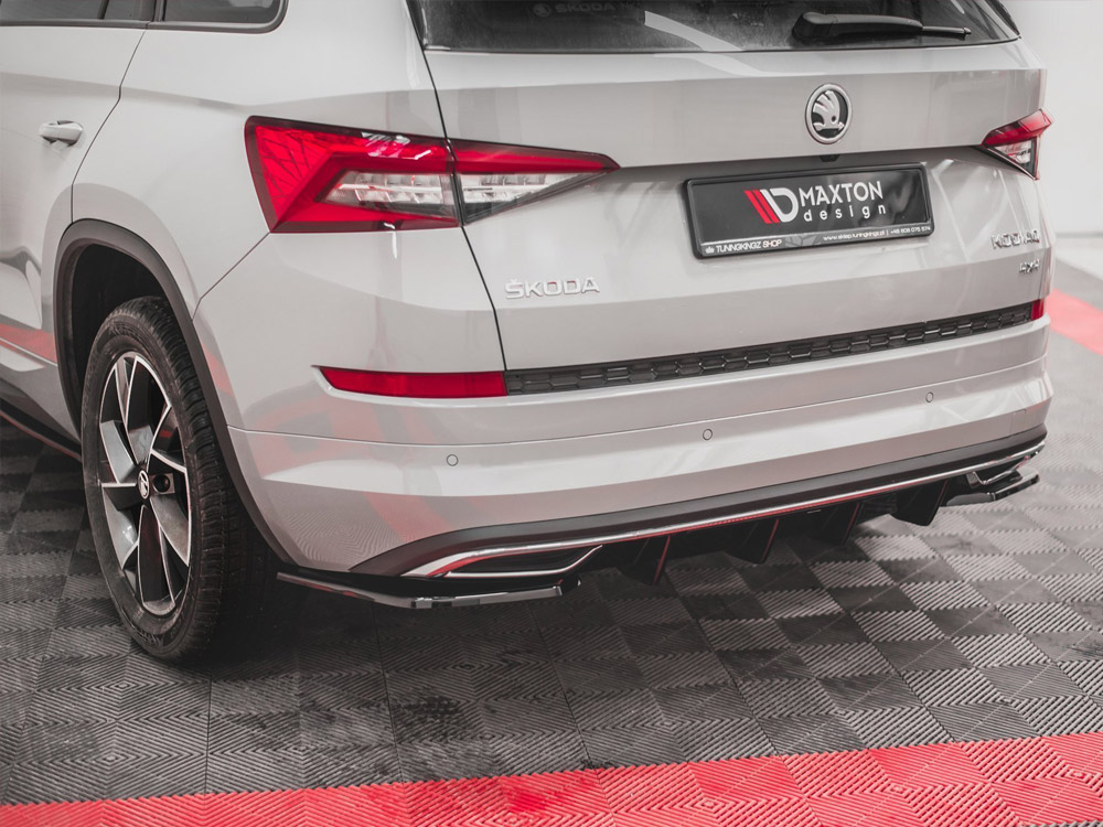 Rear Side Splitters Skoda Kodiaq Mk1 Sportline - 2 