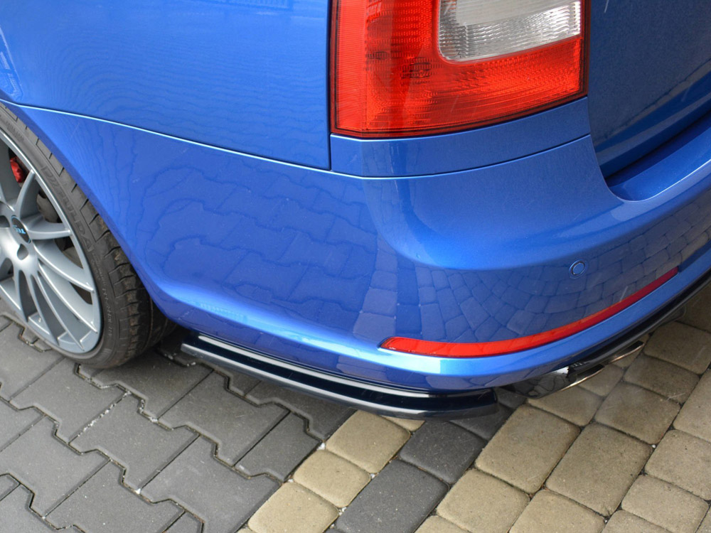 Rear Side Splitters Skoda Octavia Mk2 VRS Estate Facelift (2008-2013) - 3 