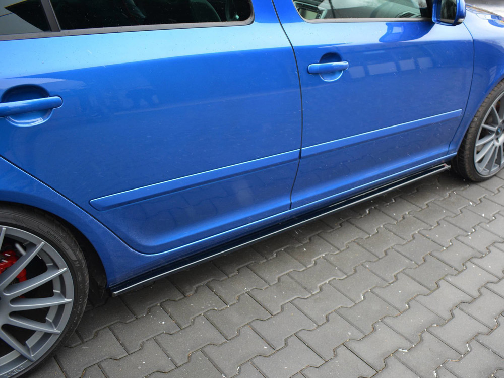 Side Skirts Splitters Skoda Octavia MK2 VRS Facelift  (2008-2013) - 3 