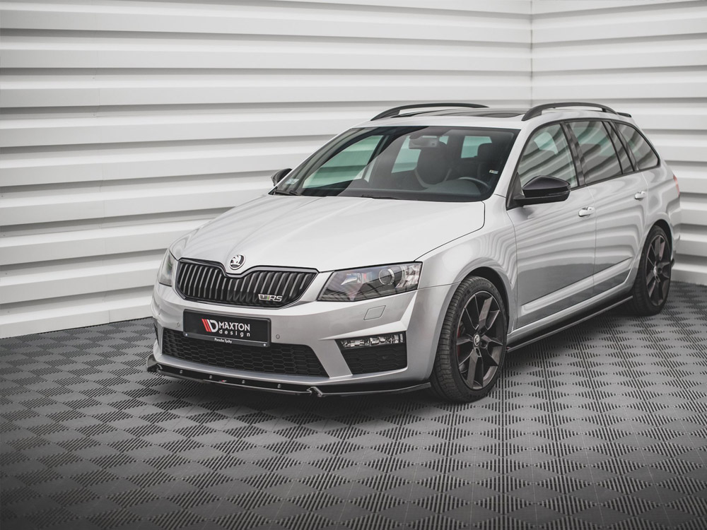 Front Splitter V.3 Skoda Octavia RS MK3 (2013-2016) - 2 