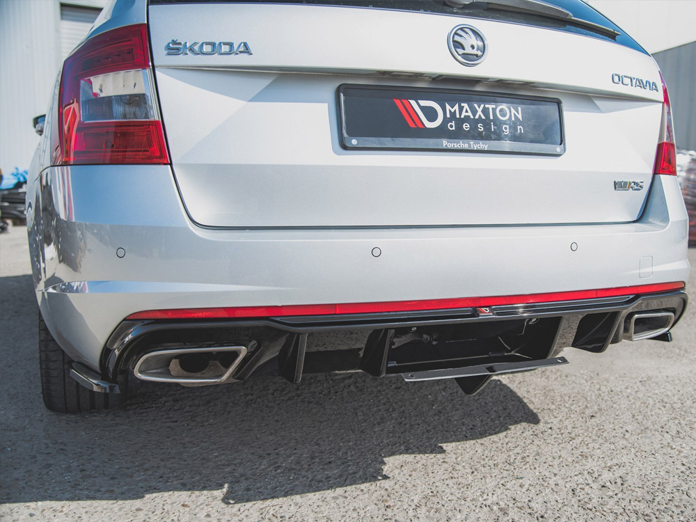 Rear Valance V.2 Skoda Octavia RS Mk3 / Mk3 FL Hatchback / Estate (Petrol) - 4 