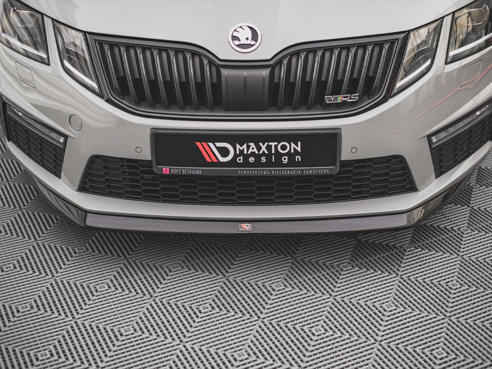 Front Splitter V.1 Skoda Octavia RS MK3 Facelift (2016-2019) - 3 