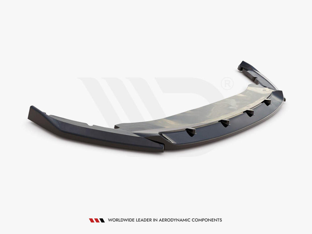 Front Splitter V1 Skoda Octavia MK4 (2019-) - Carbon Look - 4 