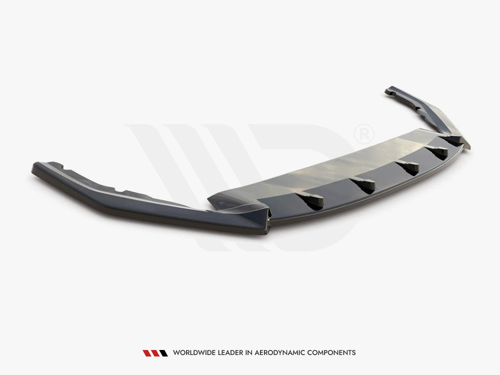 Front Splitter V.1 Skoda Octavia RS Mk4 (2020-) - Carbon Look - 5 