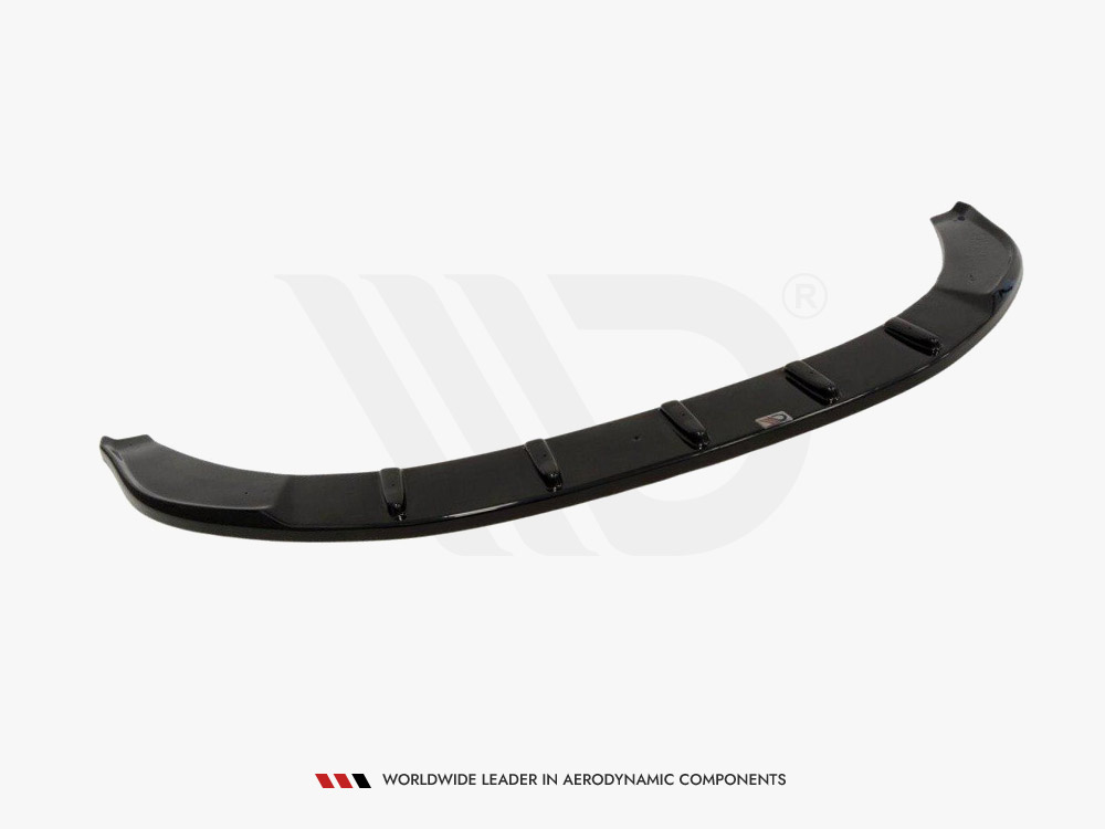 Front Splitter Skoda Superb II (For Sport Front Bumper Spoiler) - Textured - 2 