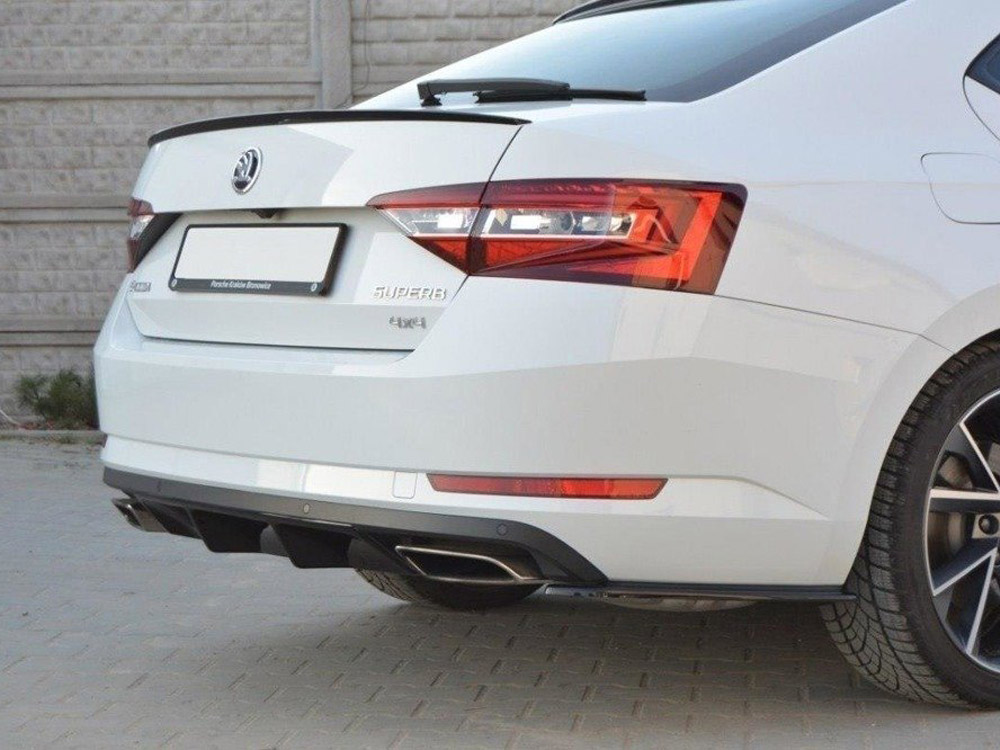 Skoda superb rear deals diffuser