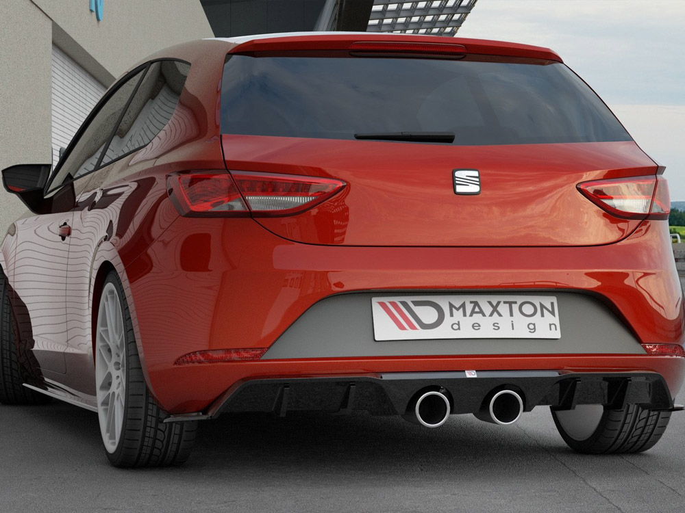 Rear Valance V.2 Seat Leon MK3 Cupra Facelift (2017-) - 4 