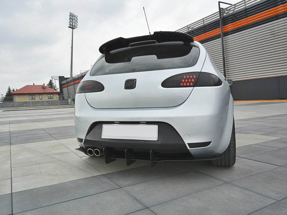 Rear Diffuser & Rear Side Splitters V.2 Seat Leon MK2 Cupra/fr (2005-2012) - 2 