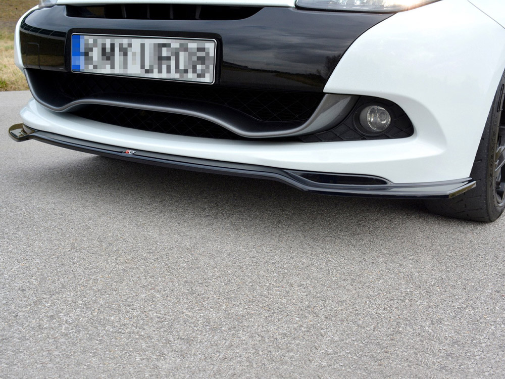 Front Splitter V.1 Renault CLIO MK3 RS Facelift (2009-2012) - Carbon Look - 3 