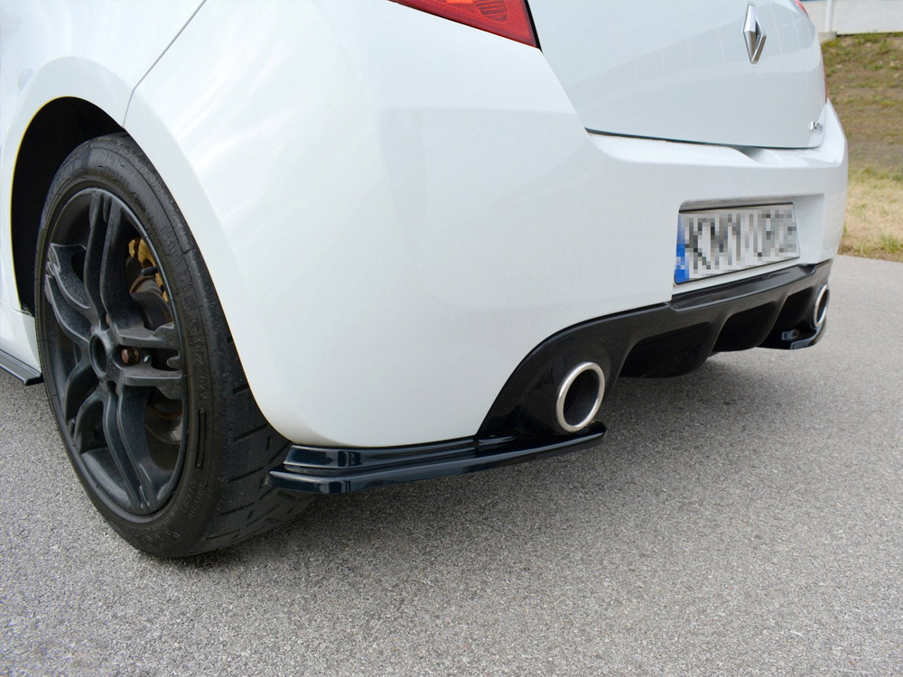 Rear Side Splitters Renault CLIO MK3 RS Facelift (2009-2012) - 1 