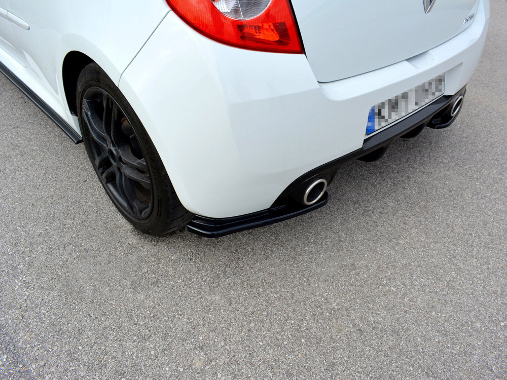 Rear Side Splitters Renault CLIO MK3 RS Facelift (2009-2012) - 4 