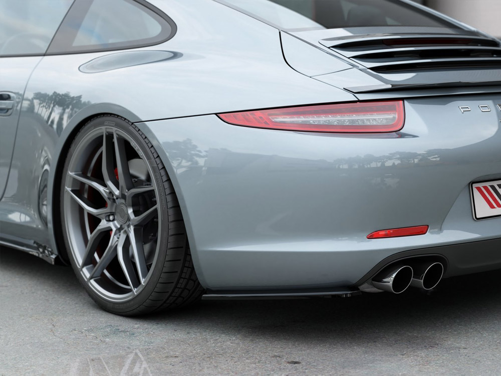 Rear Side Splitters Porsche 911 Carrera 991 (2011-2016) - 3 