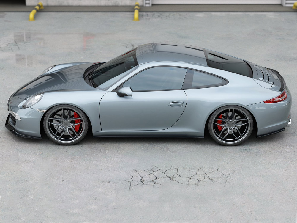 Side Skirts Splitters Porsche 911 Carrera 991 (2011-2016) - 2 