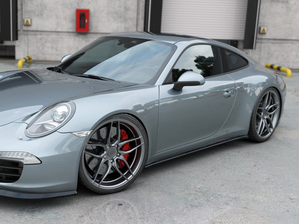 Side Skirts Splitters Porsche 911 Carrera 991 (2011-2016) - 5 