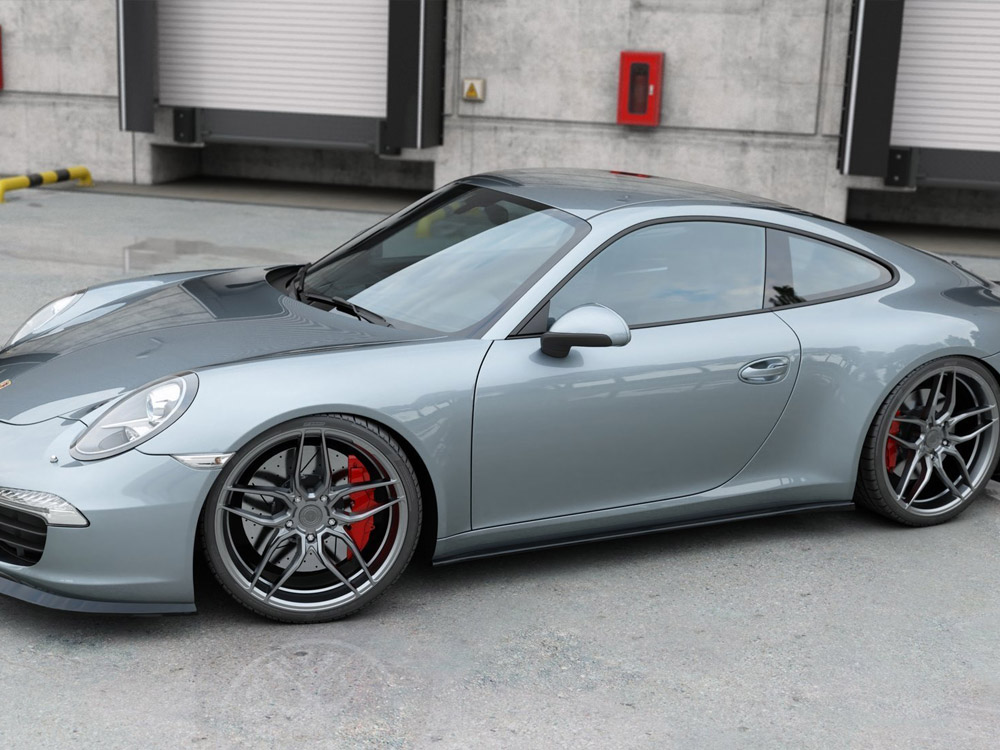 Side Skirts Splitters Porsche 911 Carrera 991 (2011-2016) - 4 