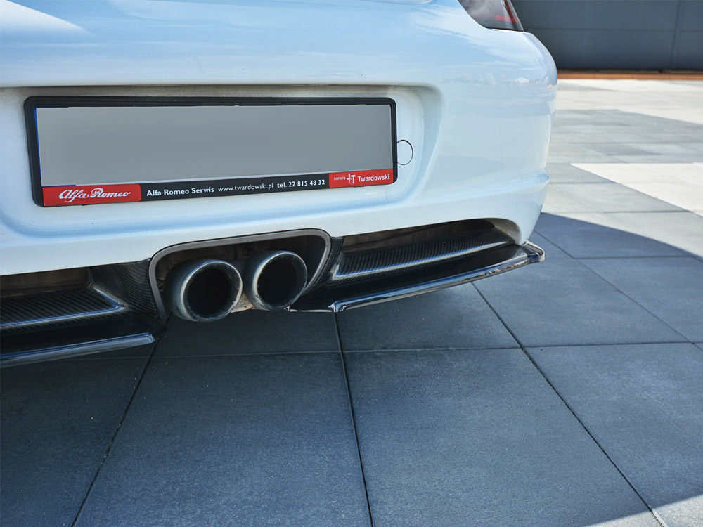 Rear Side Splitters Porsche Cayman S 987C (2006-2009) - 4 