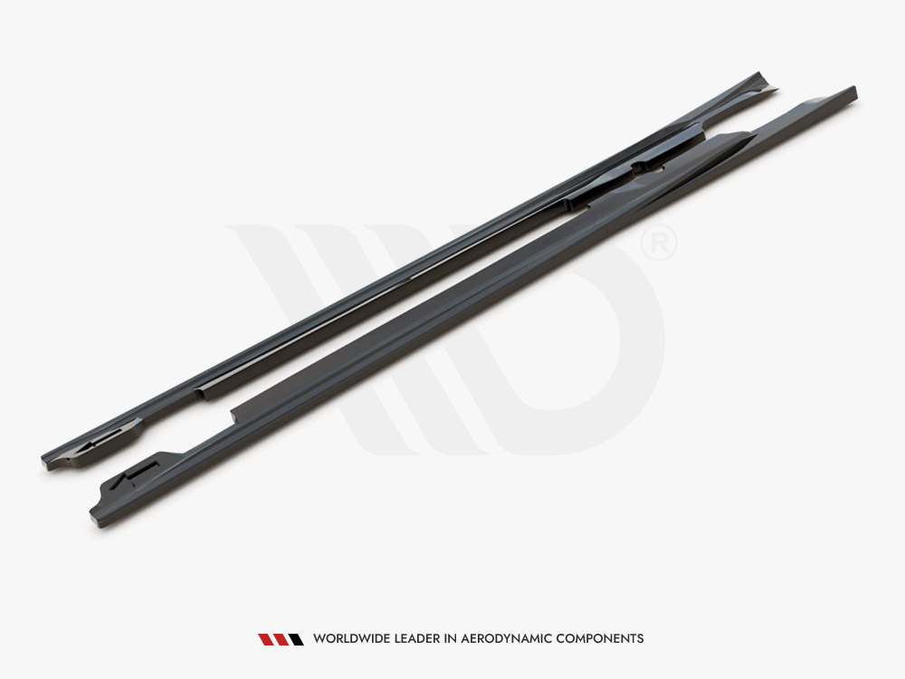 Side Skirts Diffusers V1 Porsche Panamera Turbo 970 Facelift (2013-2016) - 5 