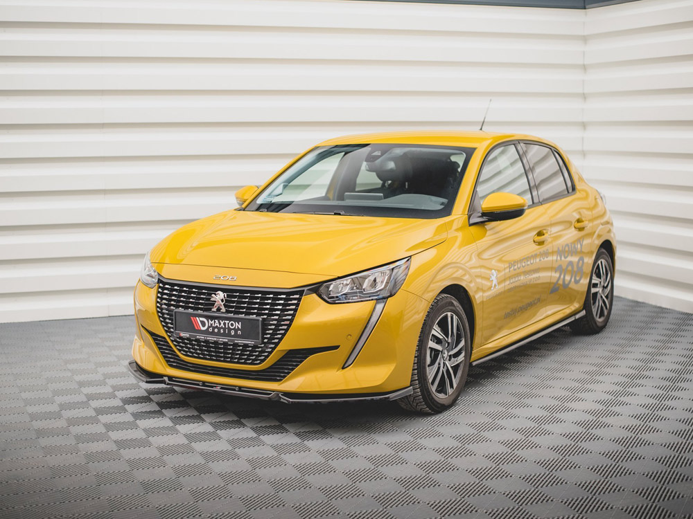 Front Splitter V1 Peugeot 208 MK2 (2019-) - 2 