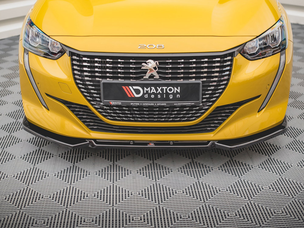 Front Splitter V1 Peugeot 208 MK2 (2019-) - 3 