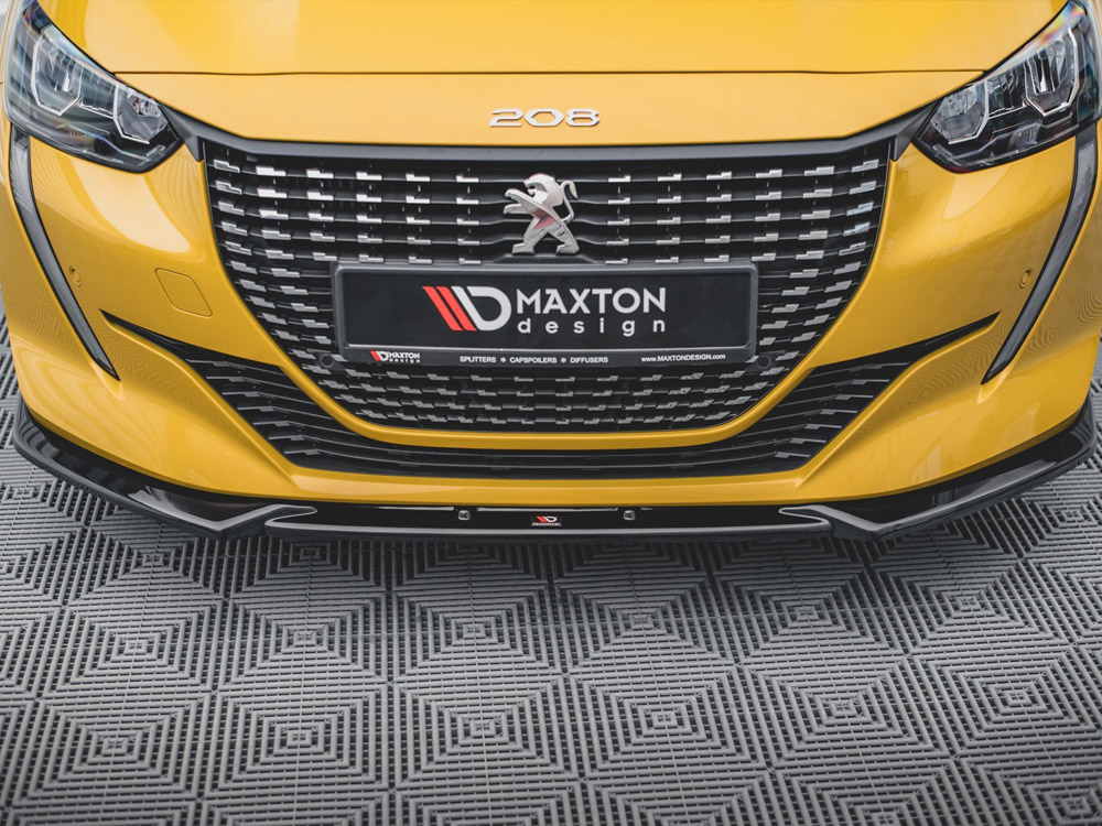 Front Splitter V2 Peugeot 208 MK2 (2019-) - 3 