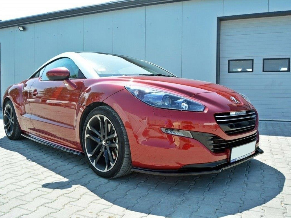 Front Splitter Peugeot RCZ Facelift (2012-2015) - Textured - 2 