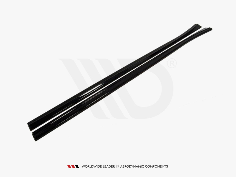 Side Skirts Diffusers Opel Astra J GTC (2009-15) - Carbon Look - 2 