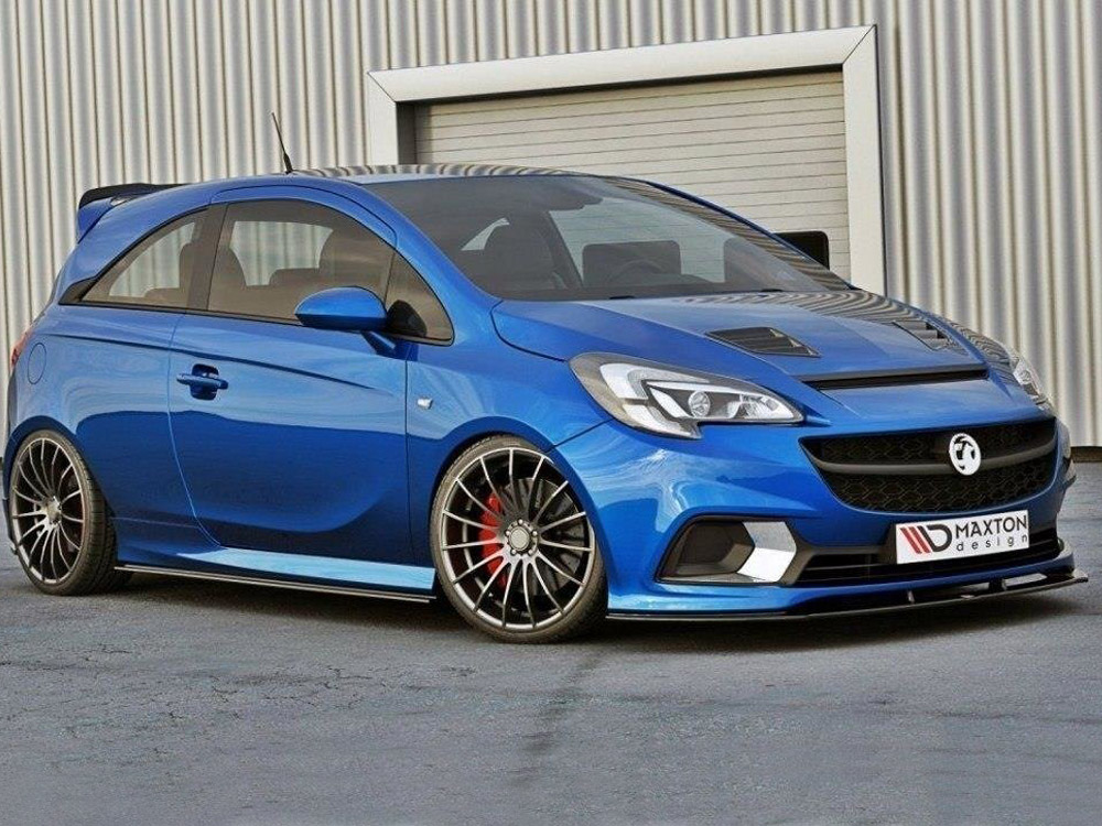 Front Splitter Opel Corsa E OPC / VXR (2015-2019) - 2 