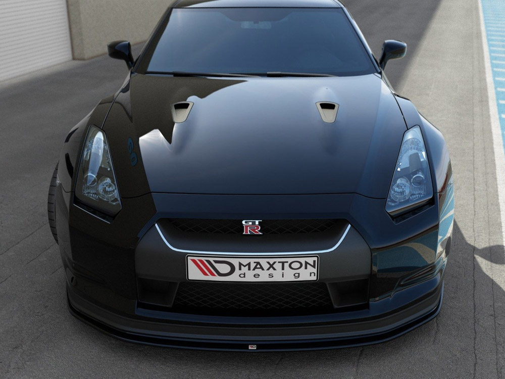 Front Splitter V.2 Nissan GT-R Pre-Facelift Coupe (R35-SERIES) (2007-2010) - 3 