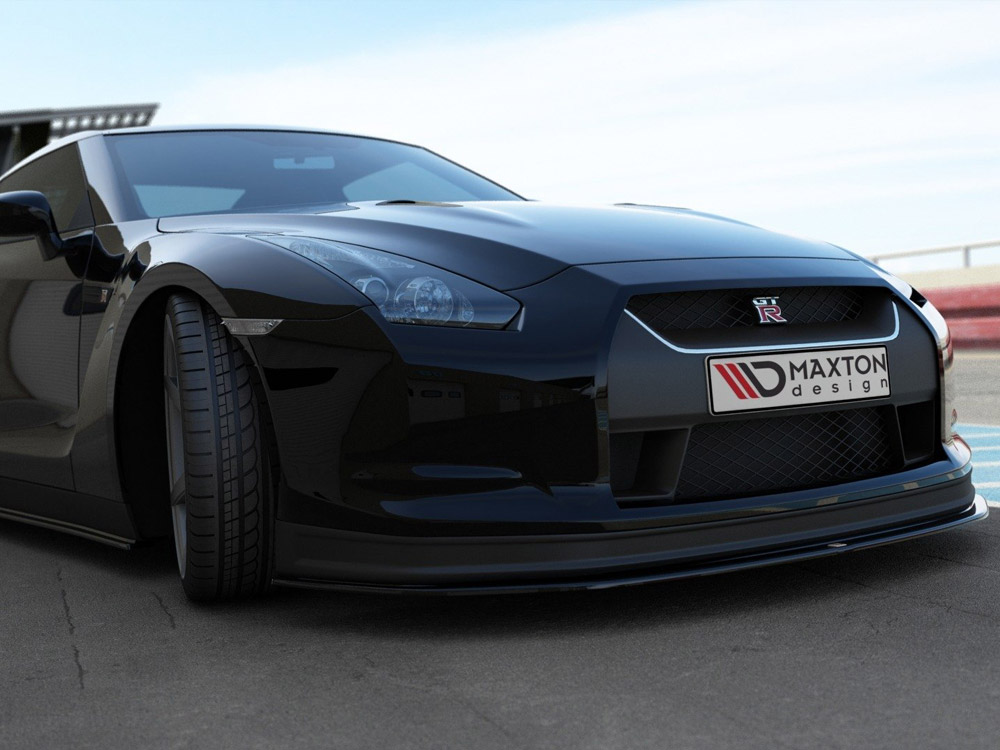 Front Splitter V.2 Nissan GT-R Pre-Facelift Coupe (R35-SERIES) (2007-2010) - 4 