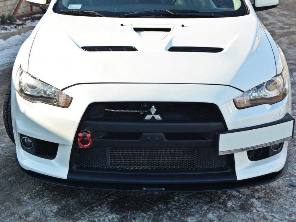 Front Racing Splitter V.3 Mitsubishi Lancer EVO X (2005-2017) - 3 