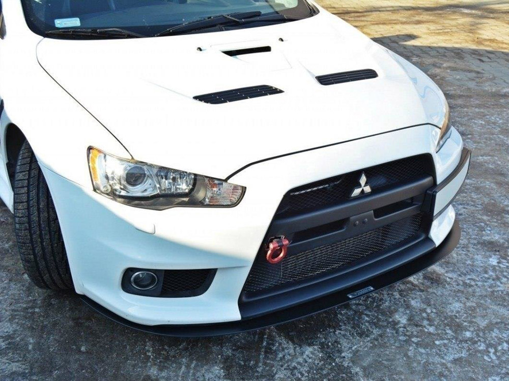 Front Racing Splitter V.3 Mitsubishi Lancer EVO X (2005-2017) - 4 