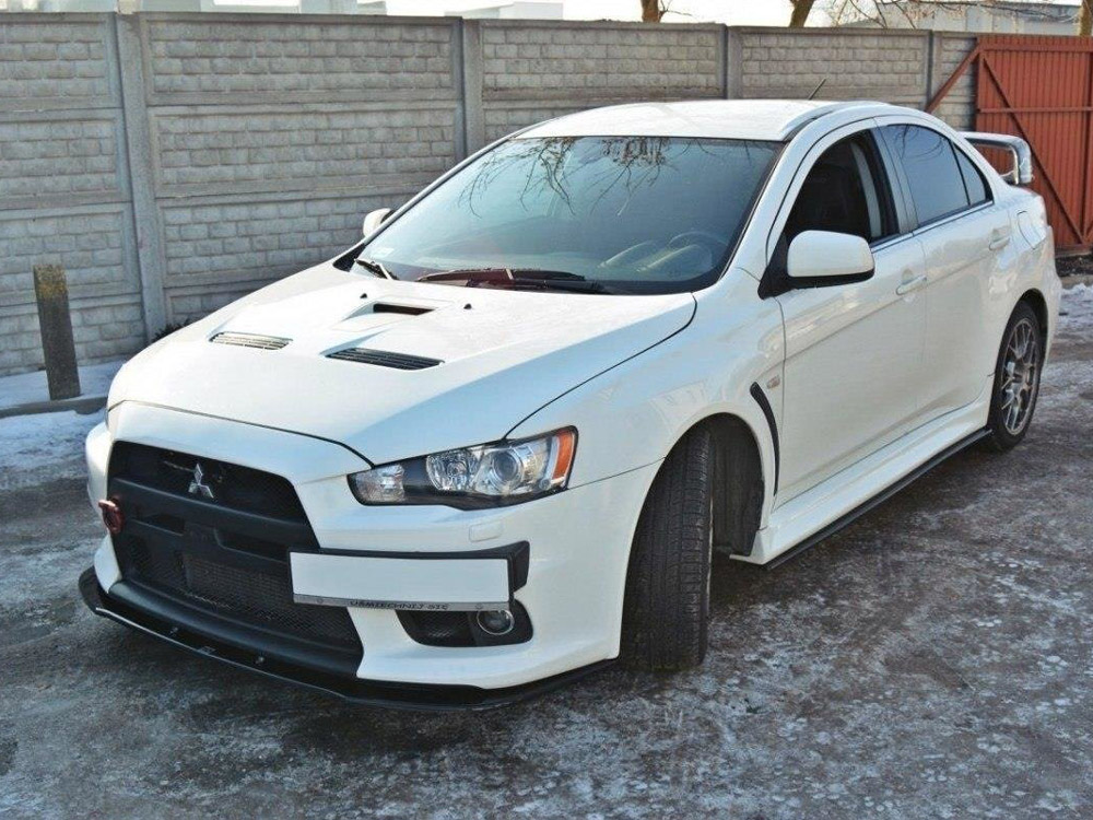 Front Splitter V.1 Mitsubishi Lancer EVO X (2007-2015) - 2 