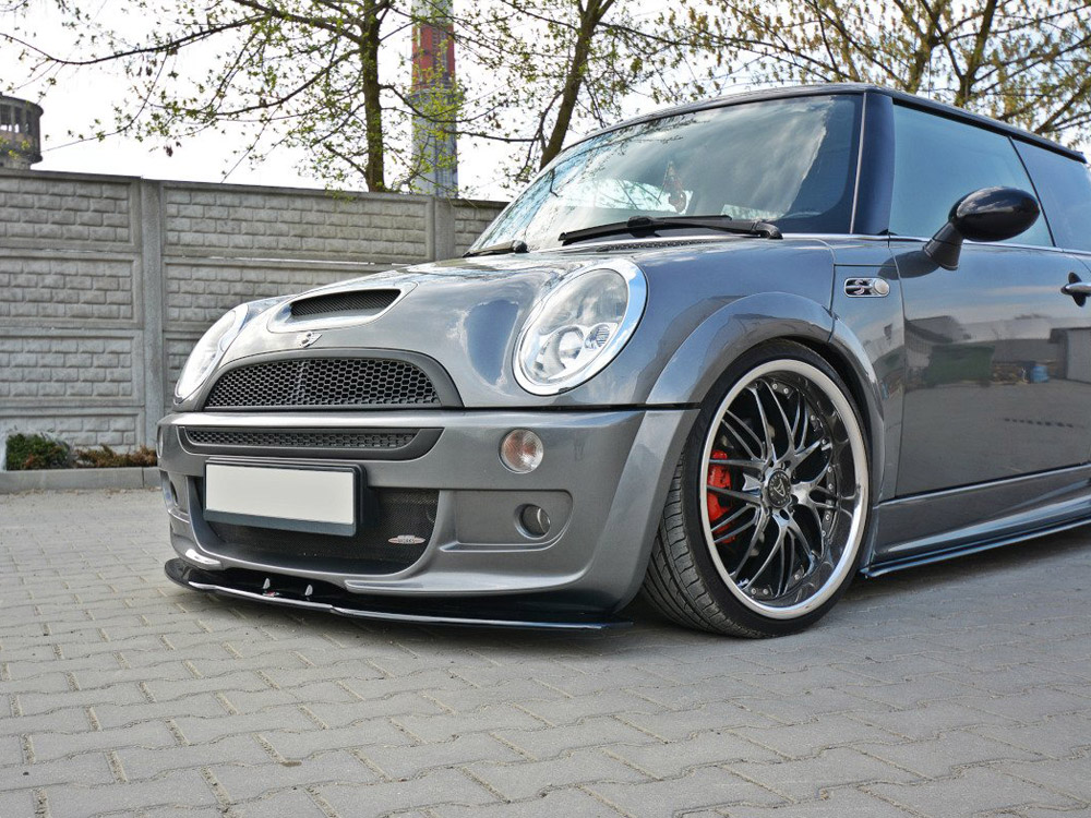 Front Splitter Mini Cooper R53 S JCW (2003-2006) - Carbon Look - 4 