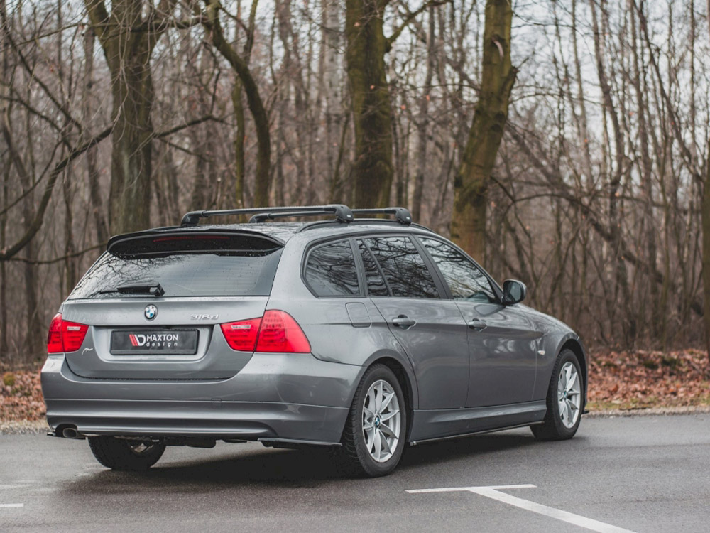 Side Skirt Diffusers Bmw 3 Series E91 Facelift (2008-2011) - Carbon Look - 2 