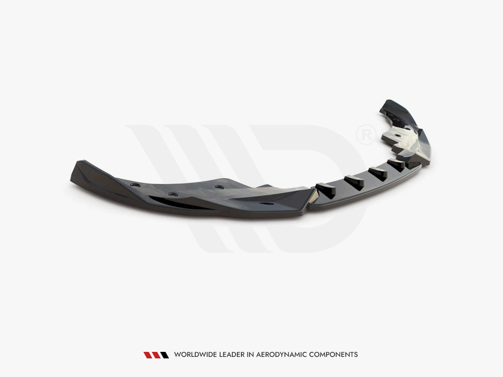 Front Splitter V.2 BMW 4 M-Pack / M440i G22 / G23 - Textured - 4 