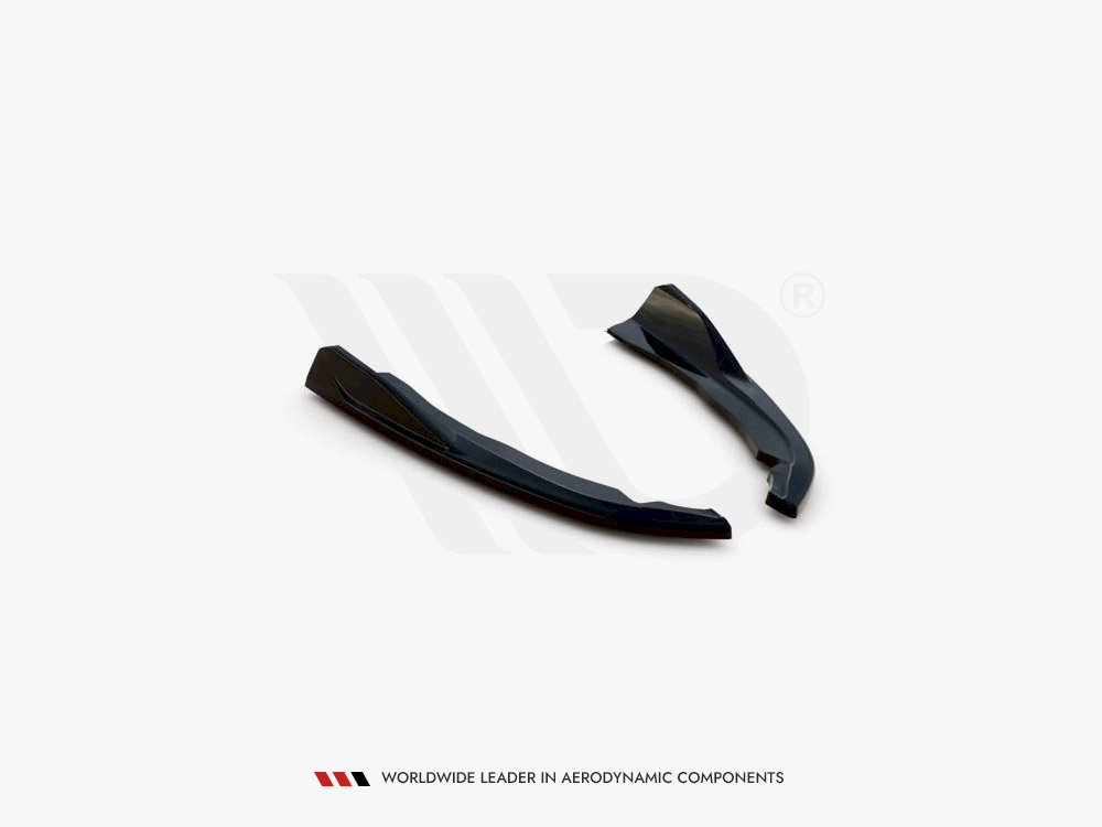 Rear Side Splitters V.2 BMW 4 M-Pack G22 / G23 - Carbon Look - 4 