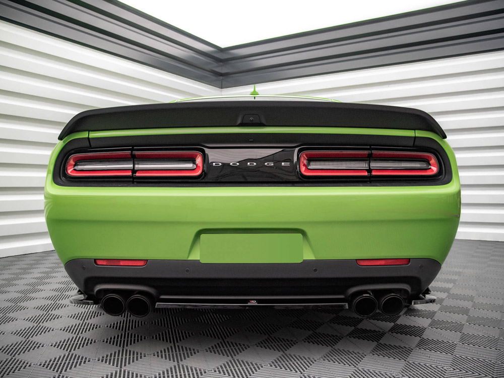 Central Rear Splitter Dodge Challenger SRT Hellcat Widebody Mk3 - 4 