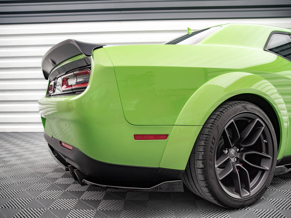 Rear Side Splitters Dodge Challenger SRT Hellcat Widebody Mk3 - 4 