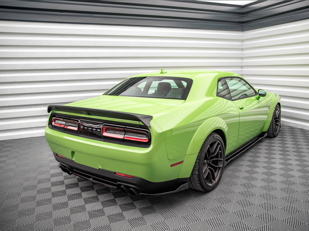 Rear Side Splitters Dodge Challenger SRT Hellcat Widebody Mk3 - 2 