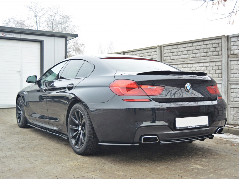 Central Rear Splitter (Vertical Bars) BMW 6 Gran Coupe M-Sport - 2 