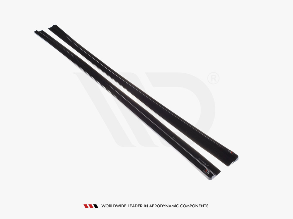 Side Skirts Diffusers V.1 Mercedes-Benz S-Class AMG-Line W222 - Textured - 4 