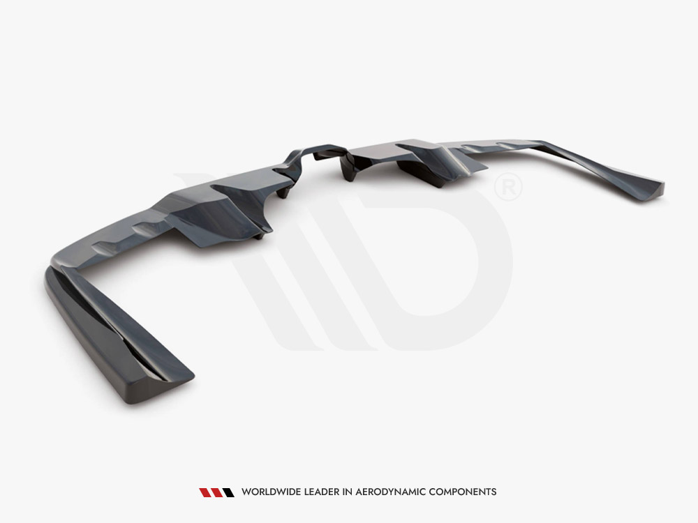 Reduced - Central Rear Splitter (Vertical Bars) Mercedes AMG GLE Coupe C167 - 4 