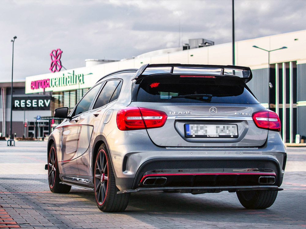 Spoiler Extension CAP Mercedes-benz GLA 45 AMG SUV (X156) Pre-facelift (2014-2017) - Textured - 2 