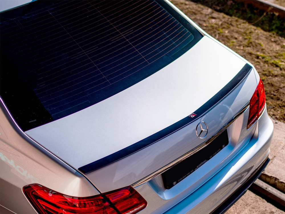 Spoiler Cap Mercedes E63 AMG / AMG-Line Sedan W212 Facelift - 5 