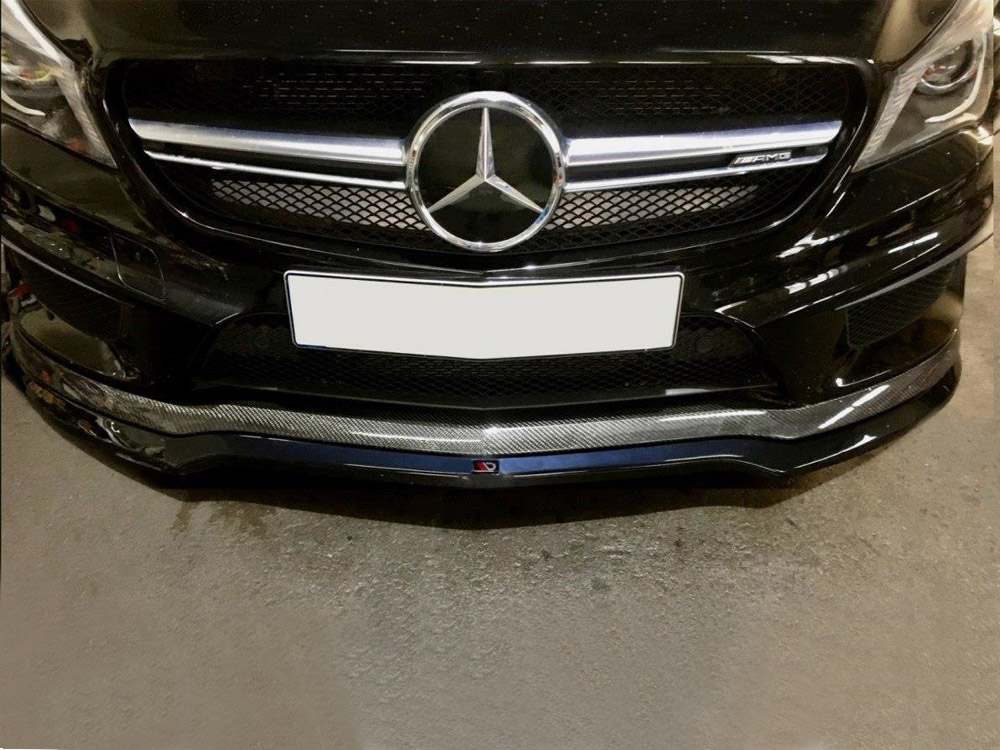 Front Splitter V.1 Mercedes CLA 45 AMG C117 - 2 