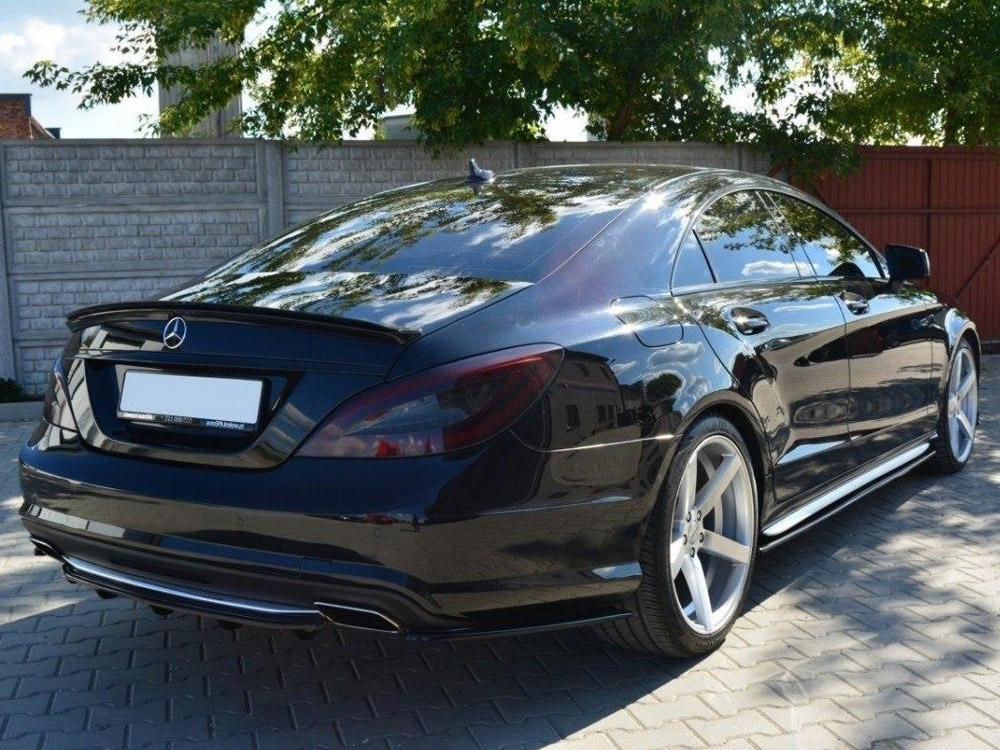 Spoiler CAP Mercedes CLS AMG Line / 63 AMG C218 - Textured - 2 